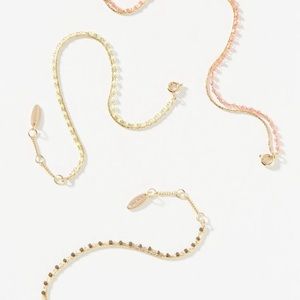 Anthropologie Elena layered bracelet